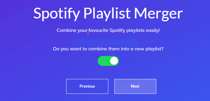 how to combine spotify playlists