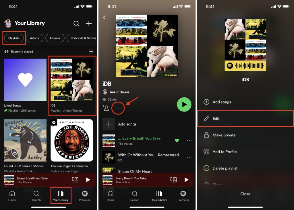 How to Change a Custom Playlist Image Using Your iPhone