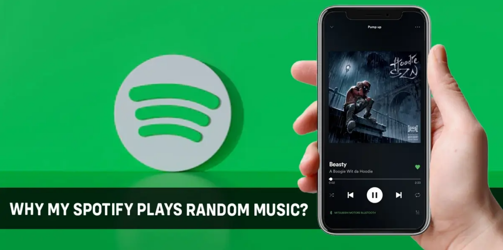 Spotify playing random songs